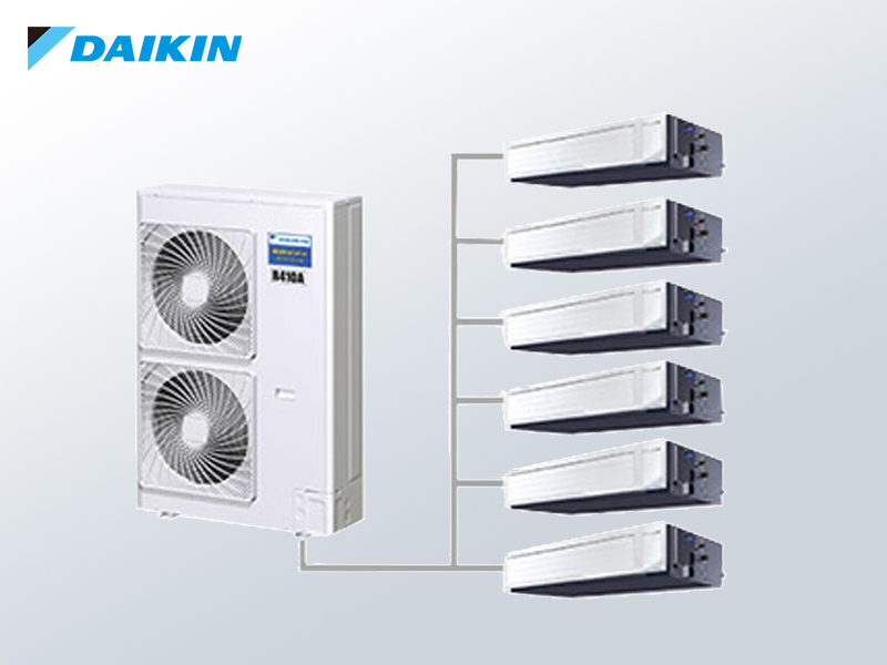 大金VRV-N家用中央空調 精選設備包系列 四房兩廳130-160㎡ 一拖六