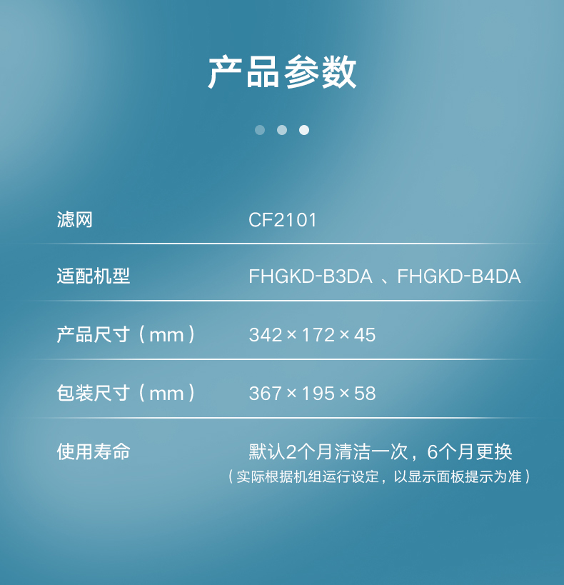 初級+中級濾網