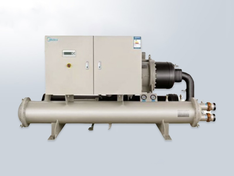 美的水冷螺桿式冷水機組寫字樓工廠等場所長期運行安全穩定