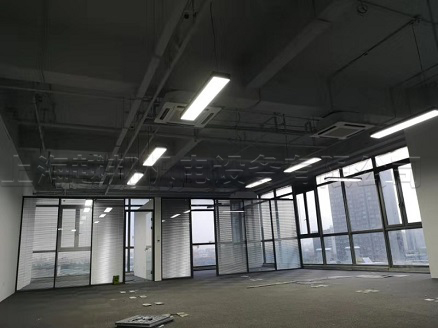 中鐵諾德國際中心商用辦公樓中央空調安裝工程效果圖