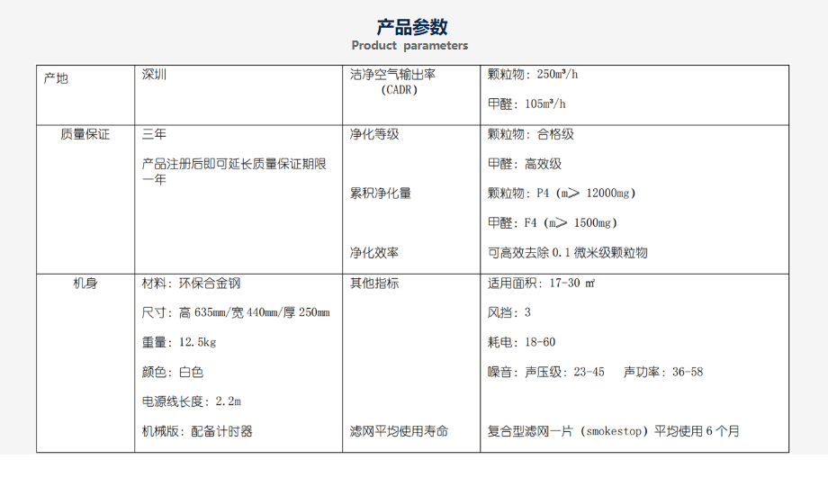 303產品參數