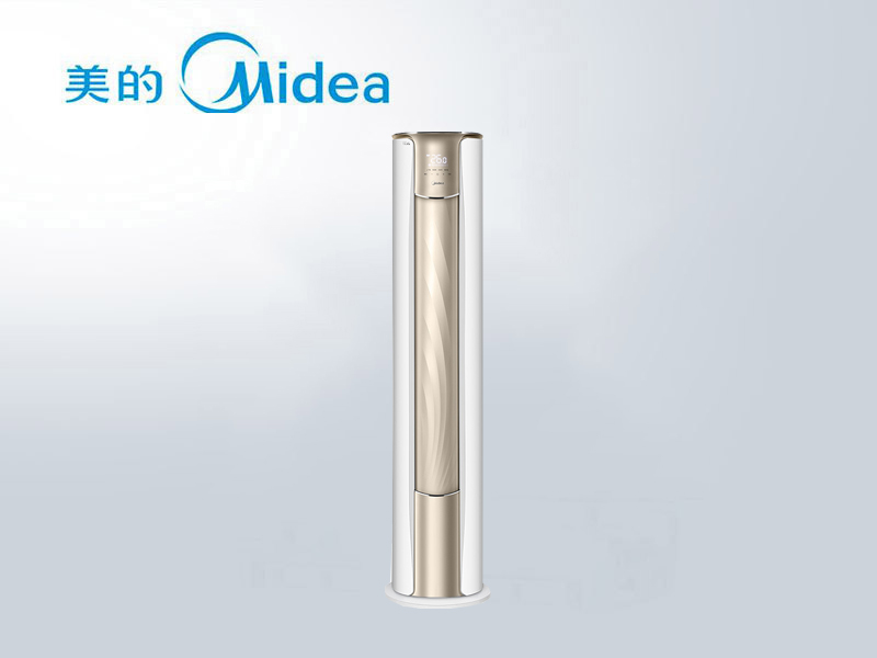 美的空調(diào)大3匹KFR-72LW/N8XHA1立式柜機銳云家用圓柱落地式