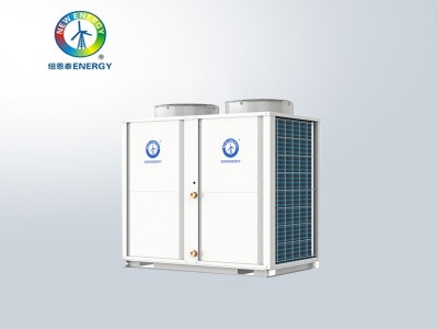 紐恩泰空氣能冷暖低溫機15匹頂出風